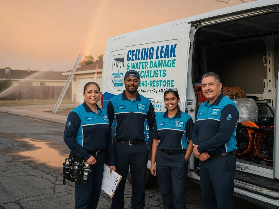 Ceiling Leak Cleanup company in Arnold, CA