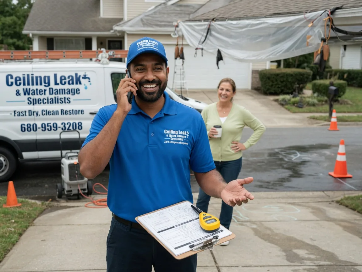 Ceiling Leak Cleanup Arnold, CA FAQs